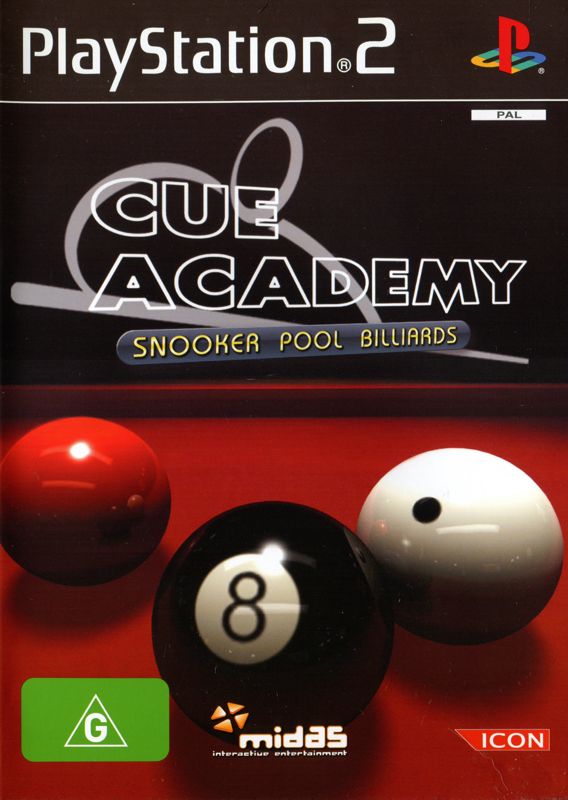 Cue Academy box art for Playstation 2